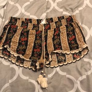Bohemian style shorts